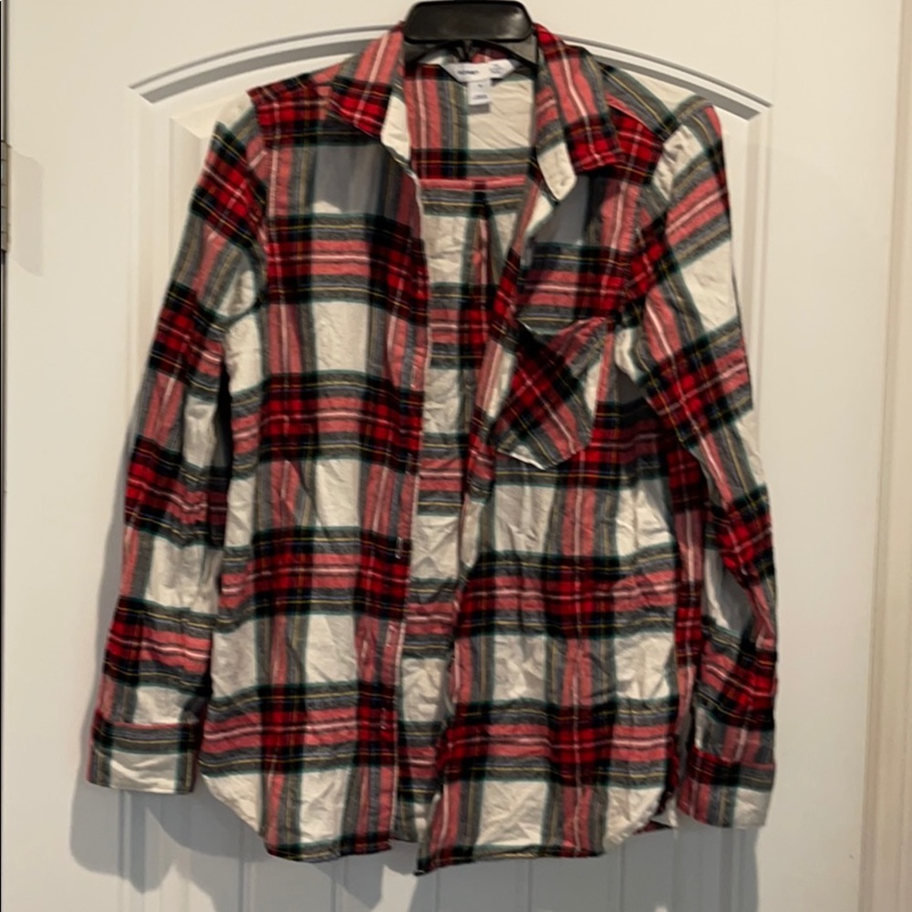 Plaids button up